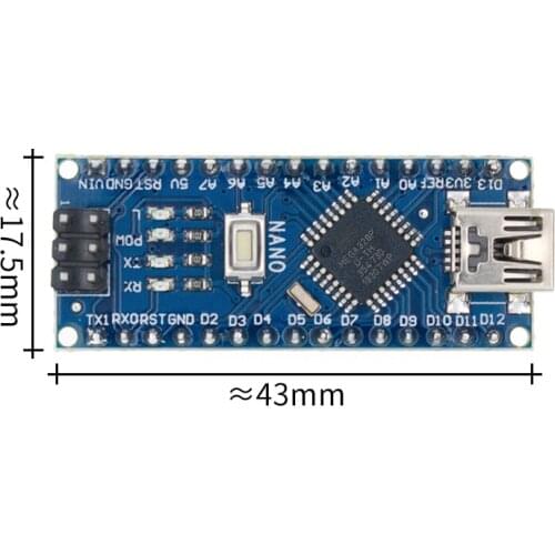 50PCS Nano 3.0 controller compatible with nano CH340 USB driver NO CABLE NANO V3.0
