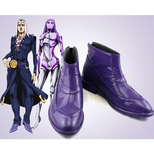 Unisex Anime Cos Leone Abbacchio Cosplay Costumes Boots Shoes Halloween Christmas Party Custom Made Size