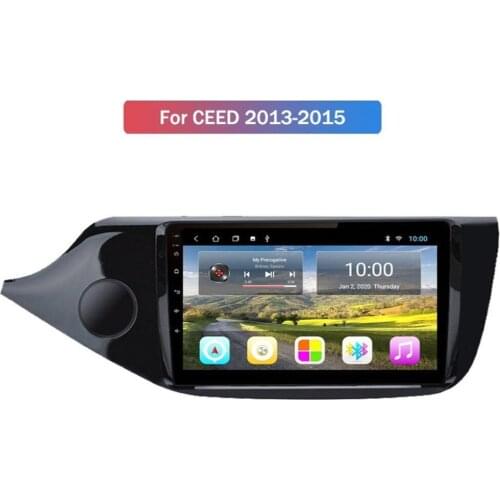 Android 10.0 System Quard Core 2G+32G WIFI HD 1024*600 Car GPS Nagavition For KIA CEED 2013-2015 Car Multimedia Player