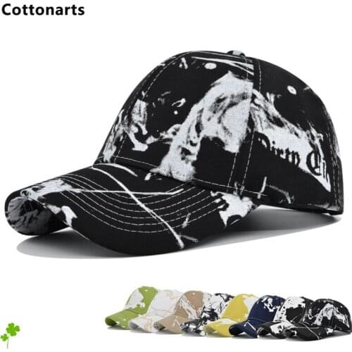 New Popular Tie-Dye Baseball Cap Streetwear Trend Lovers Snapback Hat Travel Adjustable Sun Hat for Men Couples Kpop Hip Hop Hat
