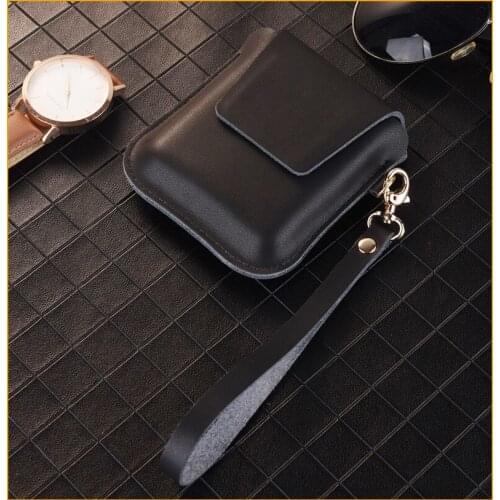 Genuine Leather Galaxy Z Flip Case Pouch Protective Pouch for MOTO Razr 5G Case Pouch