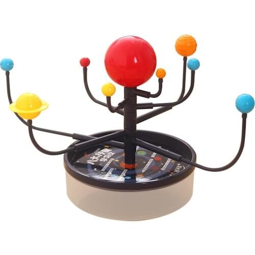 Kids Science Toys DIY The Solar System 3D Puzzles Educational Toys For Children Astronomical Space Planets Model Boy Girl Gift