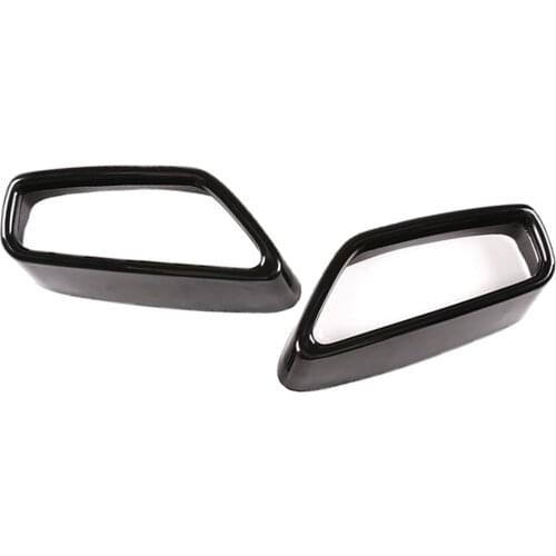 Rear Exhaust Muffler Pipe Cover Trim for BMW 5 G30 G38 Easy Install Black