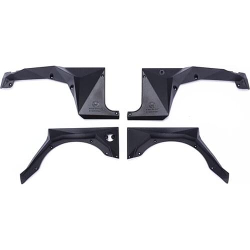 MS-6103 MS TOPFIRE 1/10 JK WRANGLER JEEP SEMA FENDER FLARES ABS MATERIAL GRILL 자동차 장난감