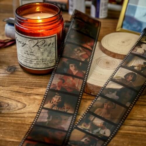 Movie Fragments PVC stickers package DIY diary Journal decoration label sticker album scrapbooking Film Stickers