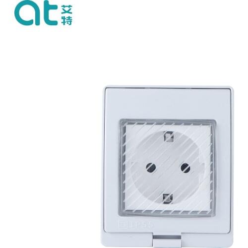 IP55 German Outdoor Power Supply Waterproof Industrial Socket
