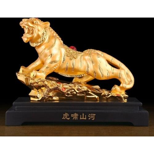 Wholesale recruitment Open up money Chinese Zodiac tiger ornament Office boss desk Decorative arts and crafts