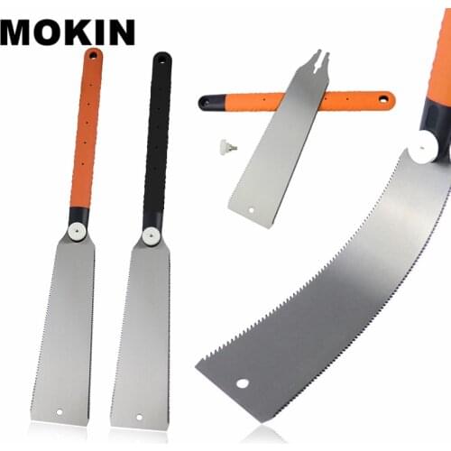Japanese-style Hand Saw 3-edge Teeth Pull Razor Saw 250mm Flexible Blade For Tenon Wood Plastic Cutting Woodworking Tools