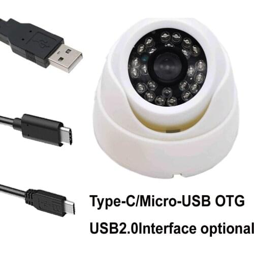 1080P 30fps CMOS OV2710 Free Driver Night Vision Infrared Dome Webcam USB Web Camera Security Infrared Cctv Dome Usb Camera