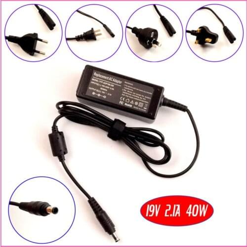 19V 2.1A 40W Laptop Ac Adapter Charger for Samsung NP-N210-JA02US NC110-A01NC110-A02 N310-13GMB N310-13GB NP-N110