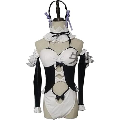 2021 Sexy Cosplay Ram Rem Costume Women Anime Re Zero Cosplay Bunny Ver Rabbit Ears Outfits