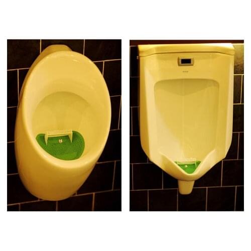 Free shipping 2set/lot New design Football Cup Theme of The Urinal toilet mat With Sweet Smell mat in the toilet air freshener
