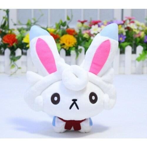 Cosmile Cosplay Plush Doll Fate Grand Order FGO Merlin Four Cath Palug Rabbit Pillow Toy keychain keyring moble key belt Gift