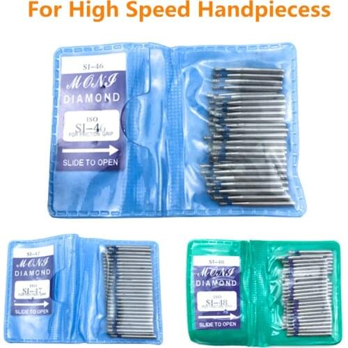 FG High Speed Burs Dental Diamond SI series for teeth polishing dental supply 50PCS/Bag