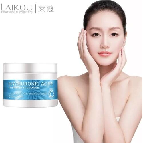 LAIKOU Hyaluronic Acid Essence Moisturizing Facial Cream Anti Aging Nourishing Improve Dryness Anti Wrinkle Repair Skin Care