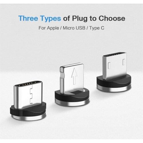 Magnetic Adapter Fast Charging Connector for Xiaomi iphone X Type C Android Plug for Samsung Huawei Oneplus Adapter Magnet Data