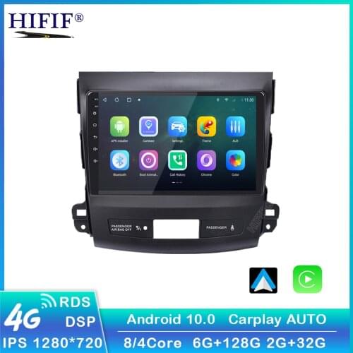 2.5D 2din Android Car Radio Multimedia Player for Mitsubishi Outlander / Peugeot4007 2006-2008 2009 2010 2011 Navitel GPS WI-FI