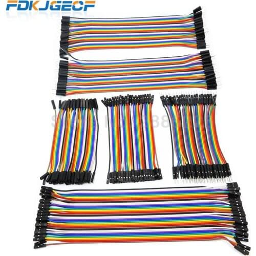 Dupont Line 10cm 20CM Male to Male + Female to Male + Female to Female Jumper Wire Dupont Connector Cable for arduino DIY KIT