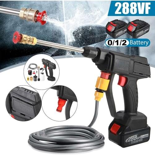 30BAR Wireless High Pressure Car Wash Water Gun Spray Gun Portable High Pressure Washer Foam Generator for Makita 18-21V Battery
