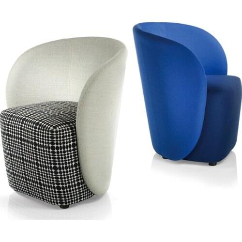 Nordic Leisure Sofa Chair Home Living Room Fabric Department Hotel Guest Room Chair bedroom chair