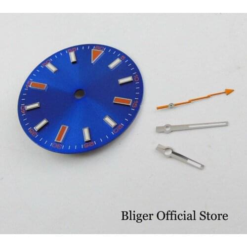 29mm Watch Sterile Dial + Watch Hands Fit for Automatic MIYOTA Movement
