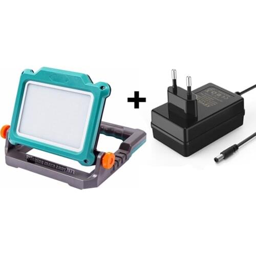 60W 18V For BOSCH BAT618 BAT614 (NO Battery,NO Charger)LED Lamp Work Light Flashlight Lithium Battery Outdoor Lighting Newest