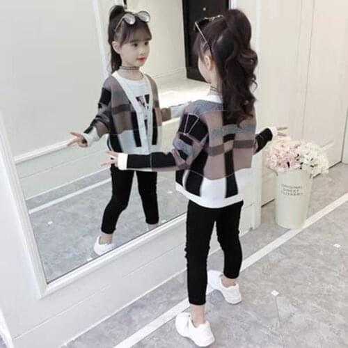 New Autumn Winter Cute Baby Girls Sweaters High Quality Girls Cotton Warm Fashion Children Sweaters Size For 3 4 5 6 7 8 9 10 12