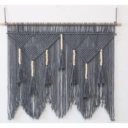 Home Decoration Handmade Woven Tapestry Large Hanging Decoration Simple