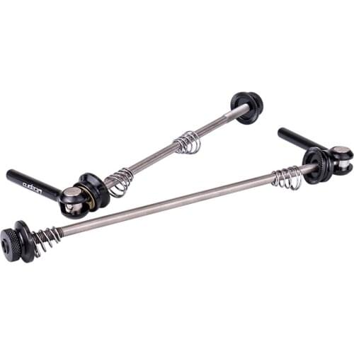 Bicycle MTB Road Bike QR Titanium Skewers Ultralight 9mm 5mm Quick Release 74 100mm 130 135mm Hub Lightweight Axle 1 Pair