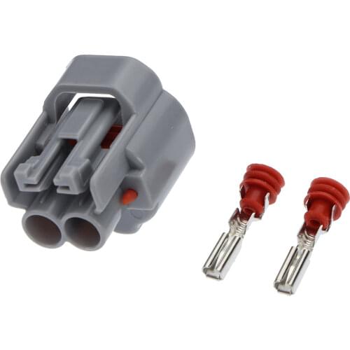 5 sets 2.0mm 2 pin/way Car Connector Injector Female Connector Plug Kit for Toyota 6189-0031 Auto Electrical Wiring Harness