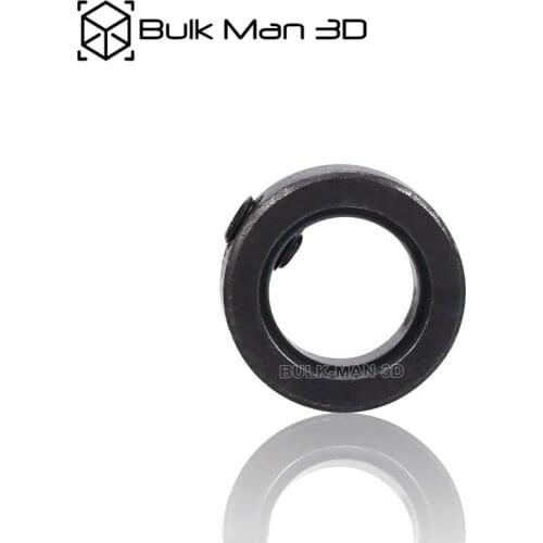 12pcs/Lot Retail smooth black lock collar with 8mm bore for T8 lead screw