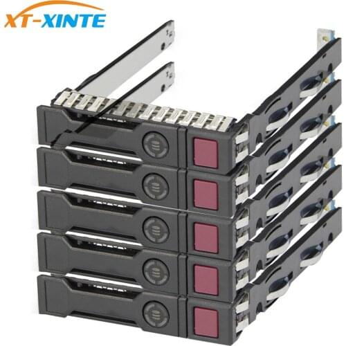 5PCS 2.5" SAS SATA HDD Adapter Caddy Bracket For HP G8 Gen8 Gen9 G9 Server Hard Drive Tray Seld Support Hot Swap