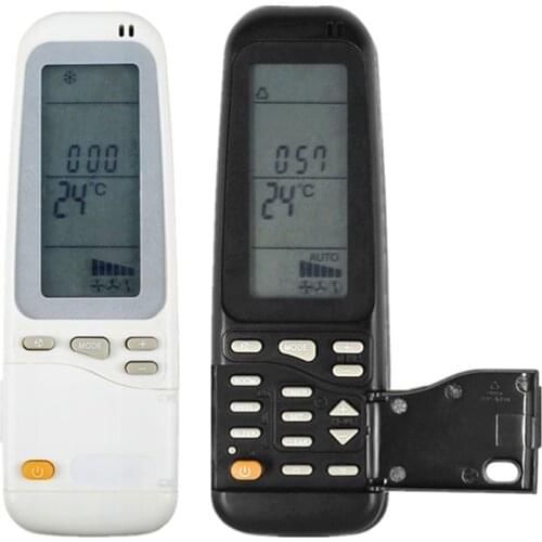 Wireless Air Conditioner Remote Control Remote Controller For Airwell Electra RC-3 RC-4 RC-7 12ST Flip Open Design Digital LCD