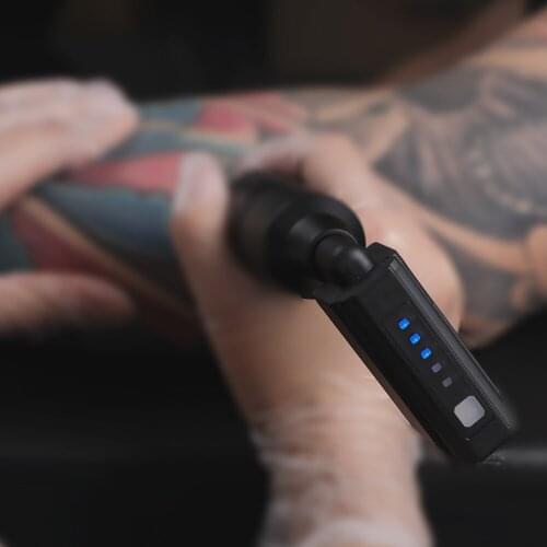 New Tattoo Power Supply Black Frosted 1500mah Wireless RCA Battery Tattoo Machine Supplies for Rotary Tattoo Machine Pen