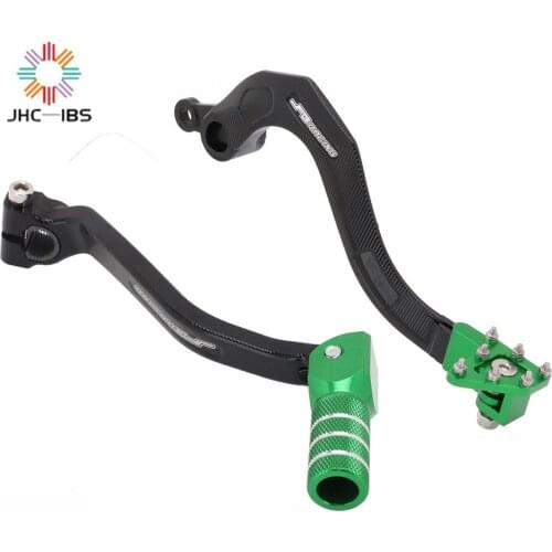 For KAWASAKI KX450F 2006-2018 KX450 2020 KLX450R 2008-2019 KX250 KX250F Motorcycle Parts CNC Foot Brake Lever Pedal