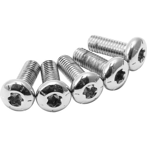 Motorcycle 5x Rear Disk Brake Rotor Bolts For Harley Softail Dyna Sportster XL Touring