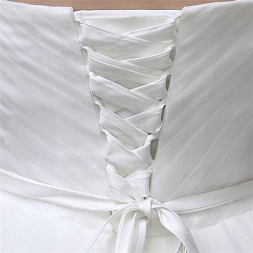 New 118Inch Wedding Dress Zipper Replacement Adjustable Corset Back Kit Lace-Up Satin Ribbon Ties for Bridal Banquet Evening