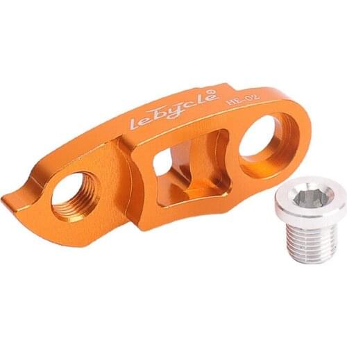 New Lebycle MTB Road Bike Rear Derailleur Hanger Extension Frame Gear Tail Hook Extender 34-52T Adapter Bicycle Cycling Parts