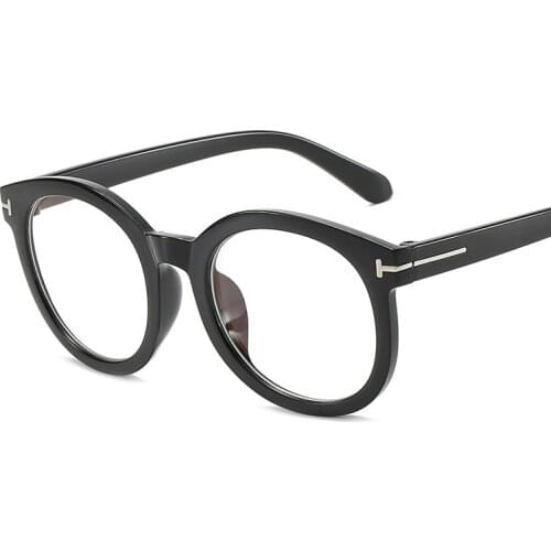 Round Frame Optical Glasses Women Vintage PC Plain Eyewear Anti Blue Blocking Gaming Glasses Oculos feminino Eyeglasses Gafas