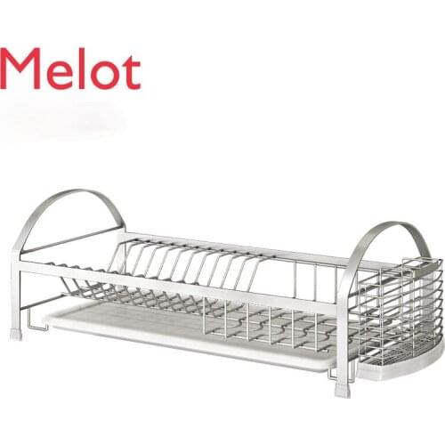 Dish Rack Draining Rack Kitchen Storage Rack Cupboard Household Plate Draining Draining Bowl Chopsticks Box Storage