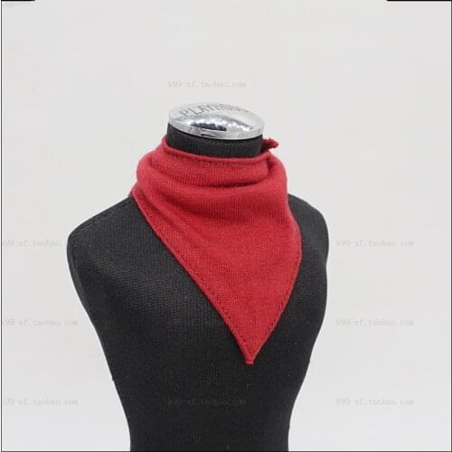 1/6 Scale GA1003 Modern War Ghost Red Scarf Models for 12''Figures Bodies Accessories DIY
