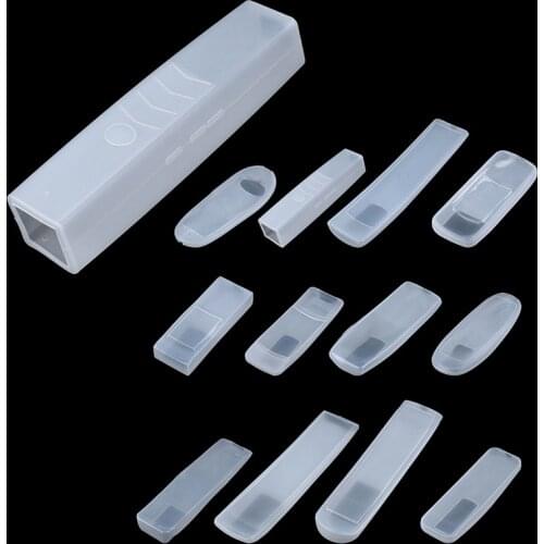 1Pcs Transparent Dust Protect Protective Storage Bag Portable Silicone Air Condition Control Case TV Remote Control Cover
