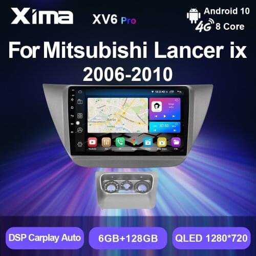 XIMA 2 Din Android 8.1 Car Radio Multimedia Auto For MITSUBISHI LANCER IX 2006-2010 GPS Navigation Car Audio Video Player