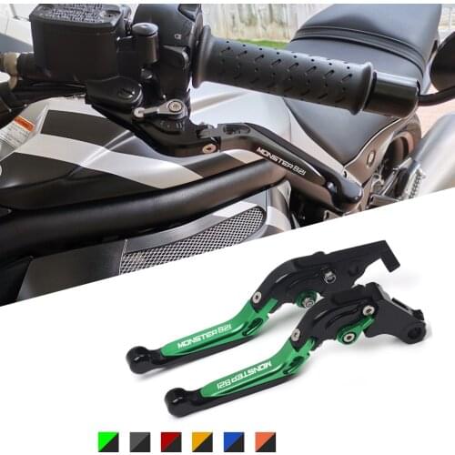 For Ducati 821 Monster/Dark/Stripe 2018 2019 2020 Motorcycle Folding Extendable Brake Clutch Levers AR(Origin)