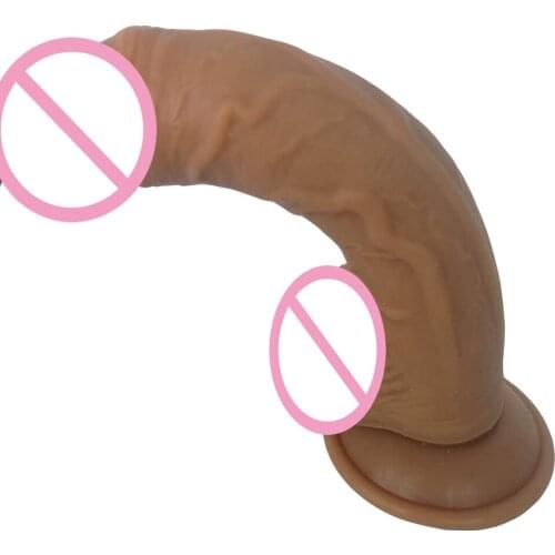 22*4CM Soft Realistic Penis Super Big Silicone Dildo With Suction Cup Adult Sex Toys for Woman Female Masturbation Dildos
