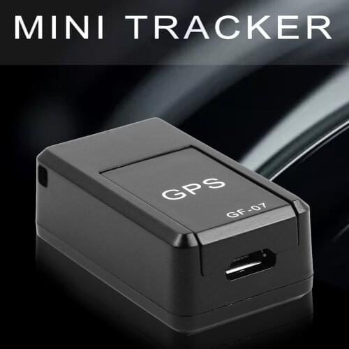 Gf07 Car Tracker Mini GPS Locator Voice Monitor Anti-Lost Adsorption Recording Locator 12 Days Standby Call 3 Hours Free Web APP