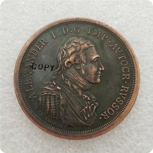1804 RUSSIA 1 ROUBLE COIN COPY commemorative coins-replica coins medal coins collectibles
