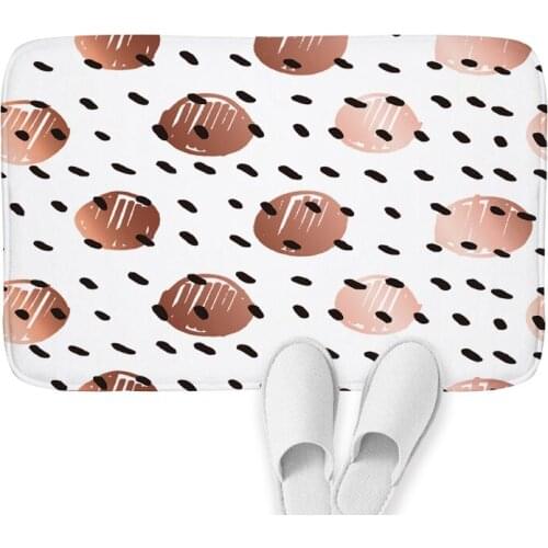 Round Bubbles Colorful Mats In The Hallway Floor Mats Door Mats Indoor Alfombra De Cocina Welcome Carpet Carpet Beach 40 * 60Cm