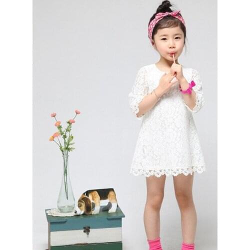 Mother Daughter Dresses Kid Clothes 2020 Teenage Girls Dresses Baby Girl Evening Party Dress Children Summer Full Lace Princess