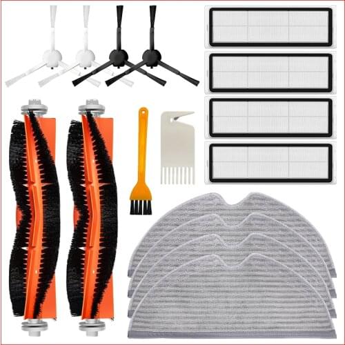 Roll Main Brush Side Brush Mop Cloth HEPA Filter Kit Accessories For Xiaomi 1C STYTJ01ZHM Robot Vacuum Cleaner Replacement Parts